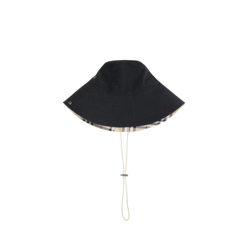 Burberry Check brim gabardine Bucket Hat