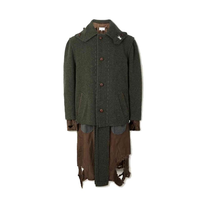 Maison Margiela Destroyed-Look Coat