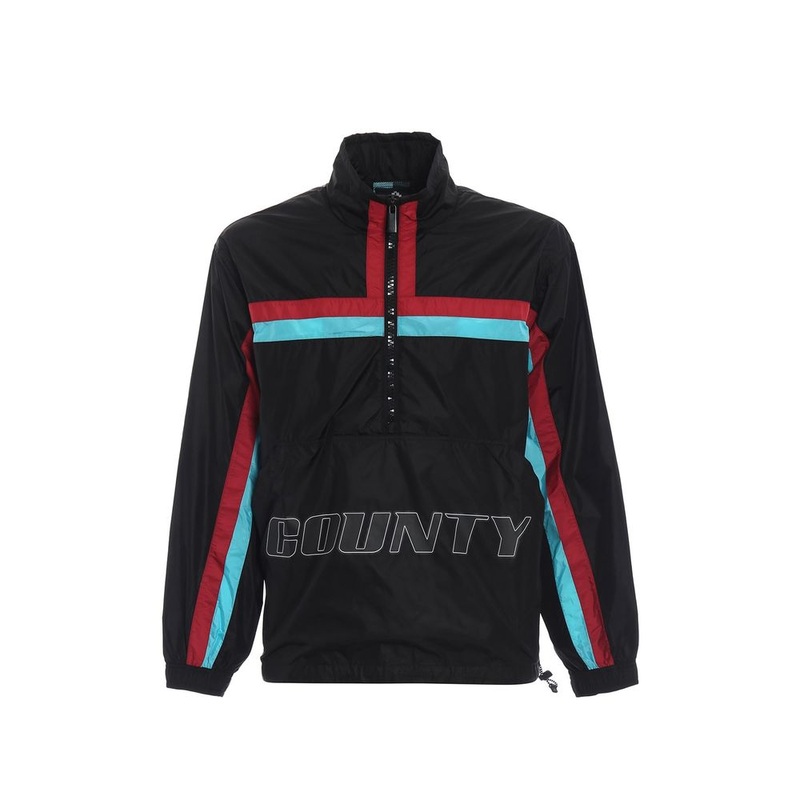 Marcelo Burlon Logo Windbreaker Jacket