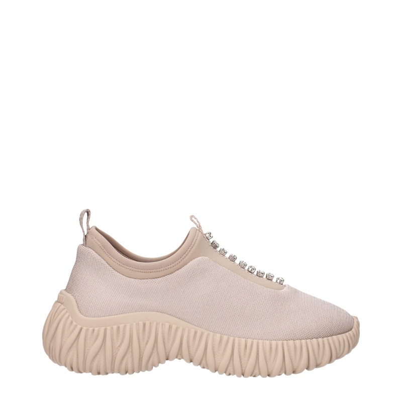 Miu Miu Beige Fabric Sneakers|EU36/US6|EU37/US7|EU37.5/US7.5|EU39.5/US9.5