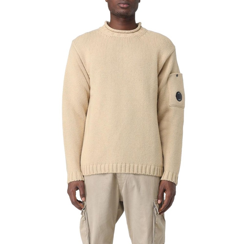 C.P. Company Beige Wool Sweater