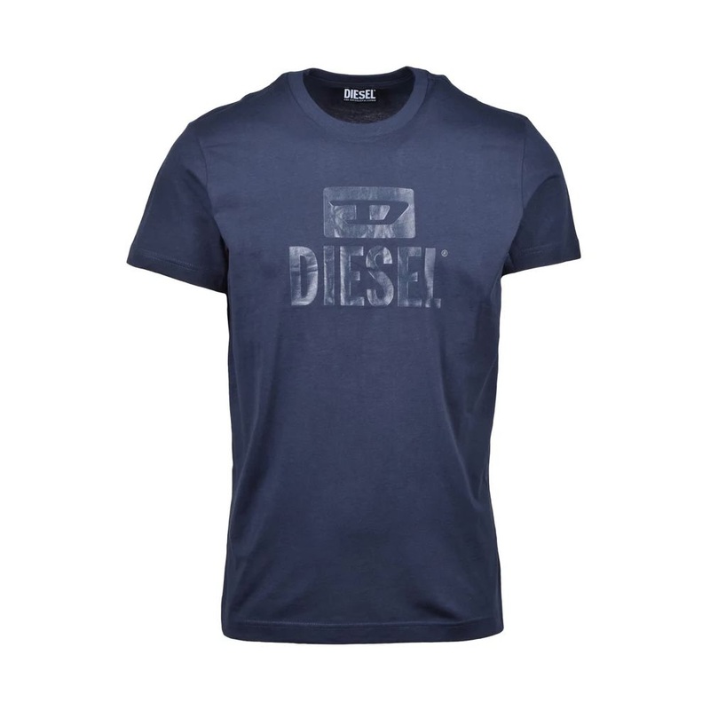 Diesel Blue Cotton T-Shirt|S|M|L|XL|XXL