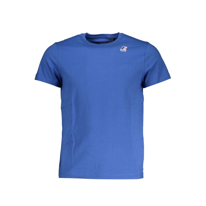 K-WAY Blue Cotton T-Shirt|XL