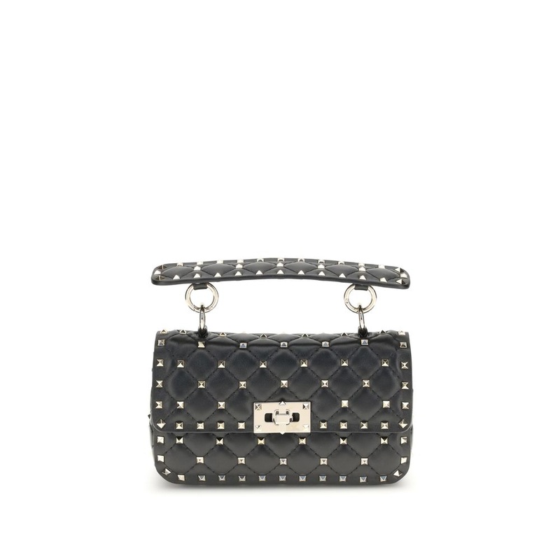 Valentino Garavani Small Leather Rockstud Spike Handbag