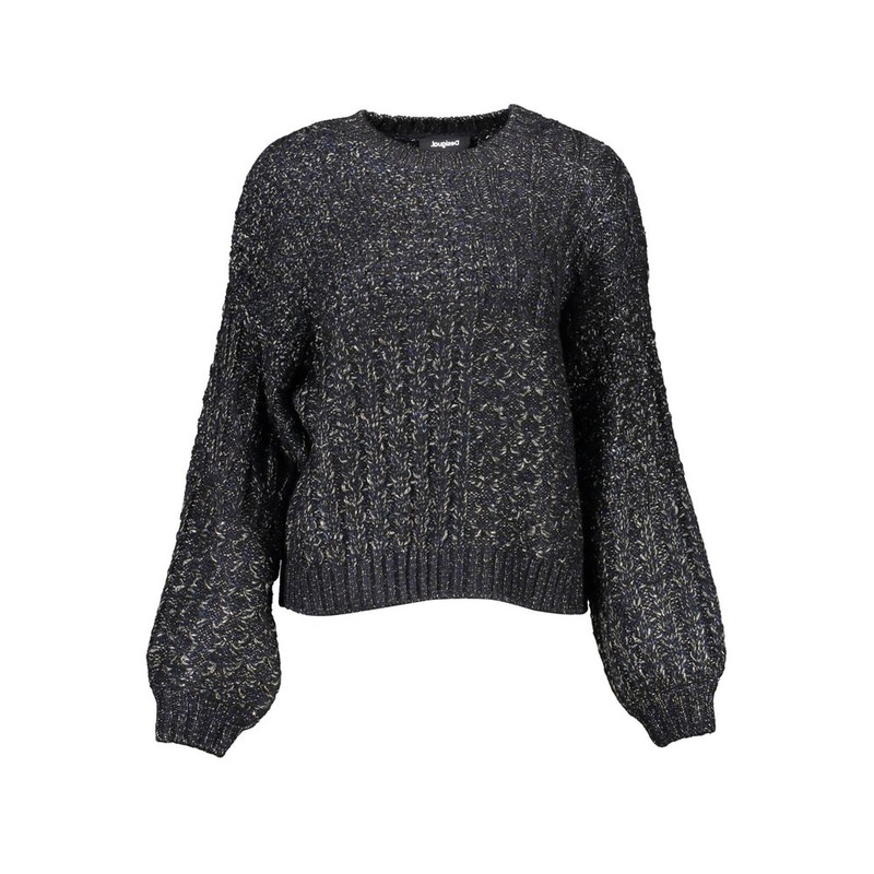 Desigual Black Polyester Sweater