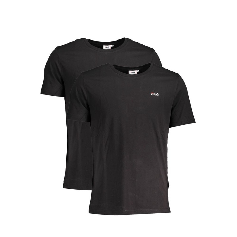 Fila Black Cotton Men TShirt|L|S|XL