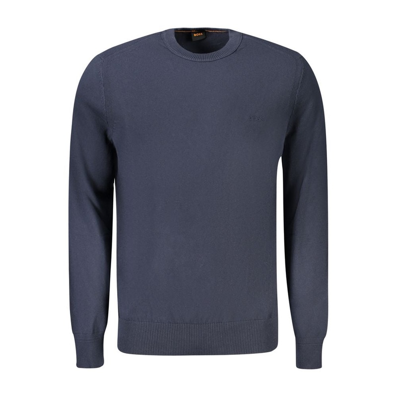Hugo Boss Blue Cotton Sweater|S|XL