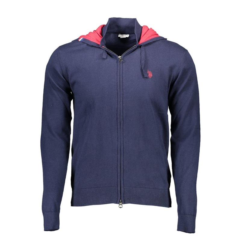 U.S. POLO ASSN. Blue Cotton Sweater