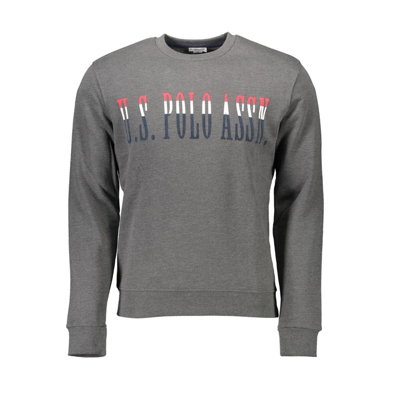 U.S. POLO ASSN. Gray Cotton Sweater