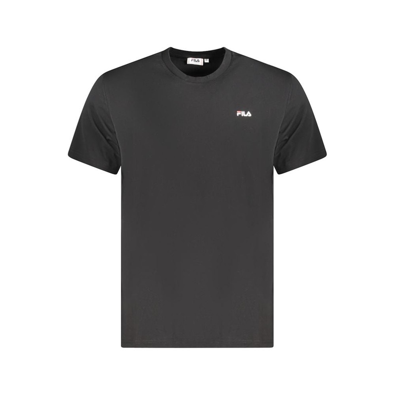 Fila Black Cotton Men T-Shirt|S|M|L|XL|XXL