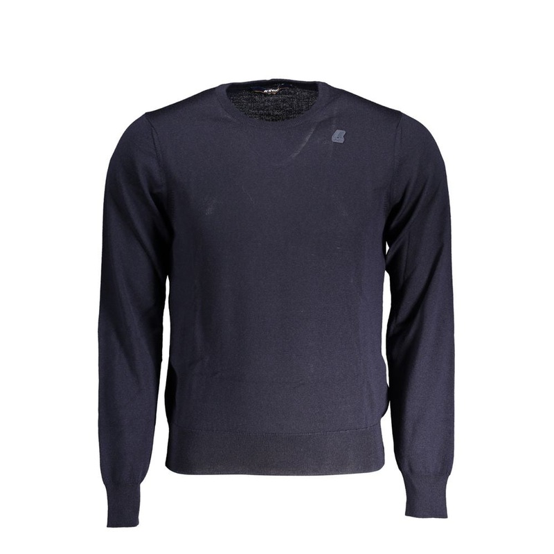 K-WAY Blue Wool Sweater|3XL