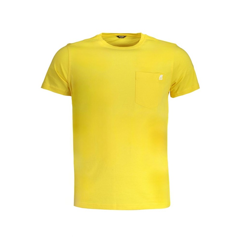 K-WAY Yellow Cotton T-Shirt|S