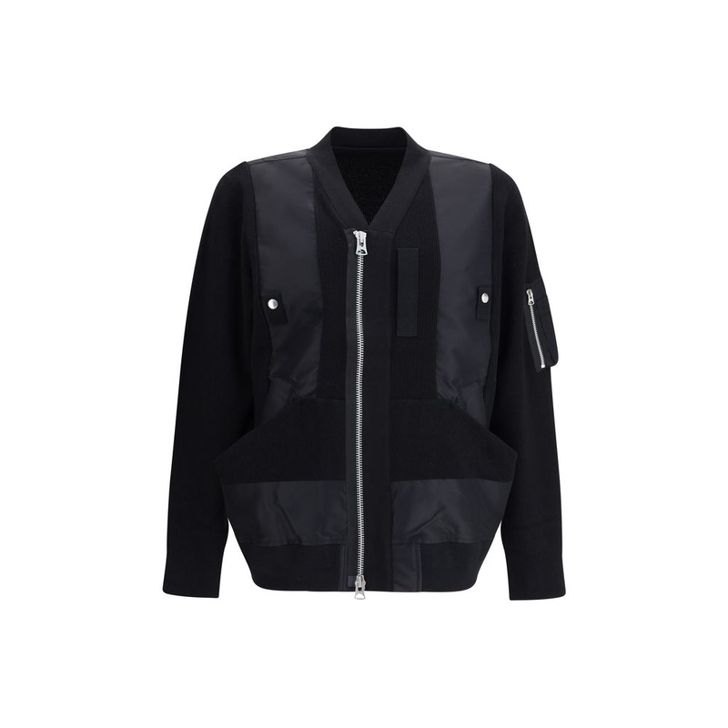 Sacai Zip paneled Jacket|1|2|3