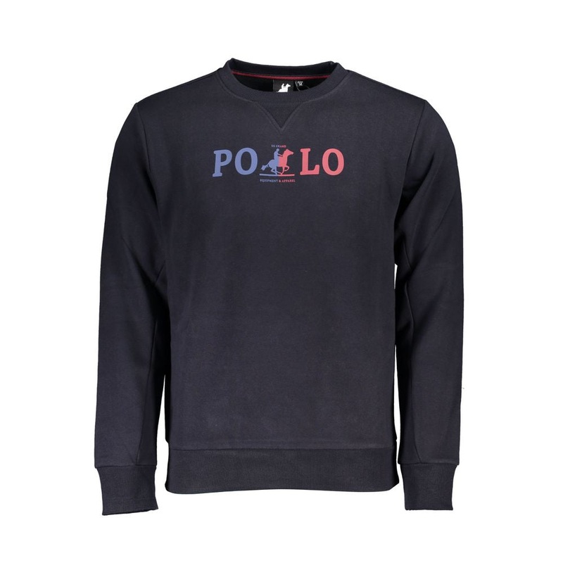 U.S. Grand Polo Blue Cotton Sweater