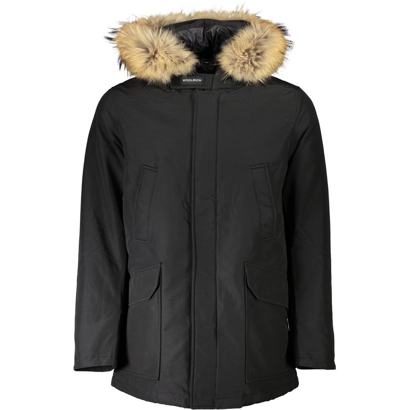 Woolrich Black Cotton Jacket|XXL
