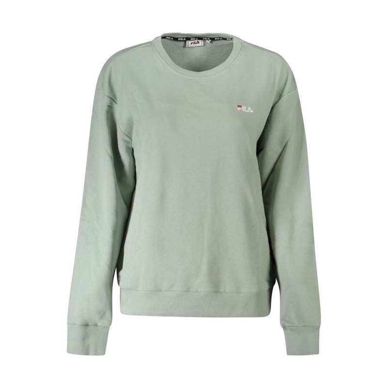 Fila Green Cotton Women Sweater