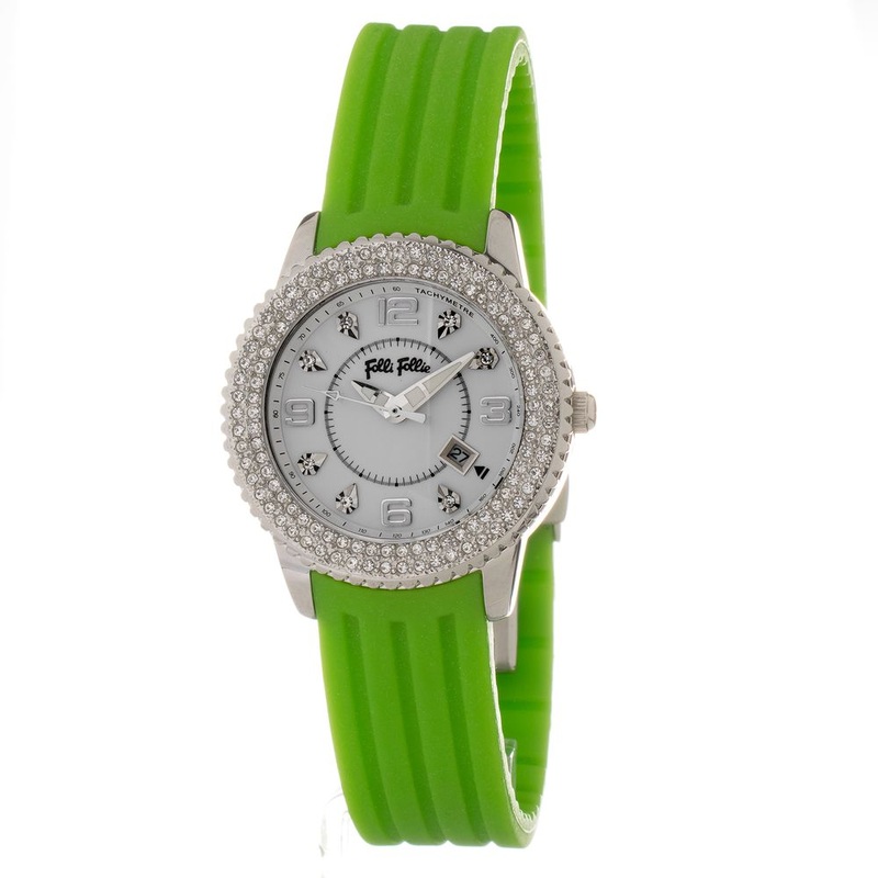 Folli Follie Green Synthetic Watch