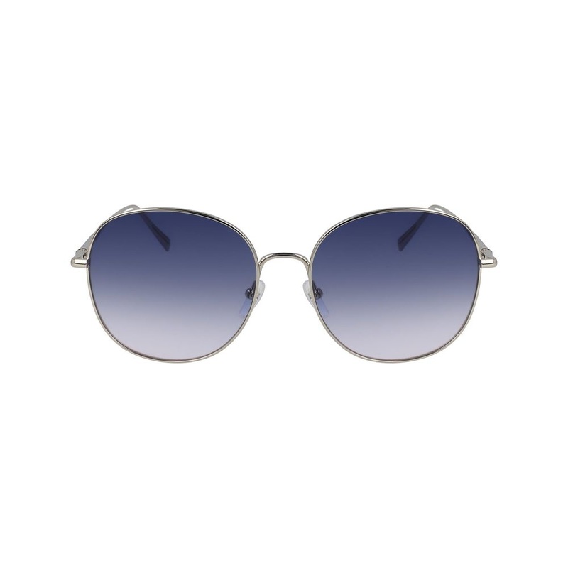Longchamp Gold Metal Sunglasses