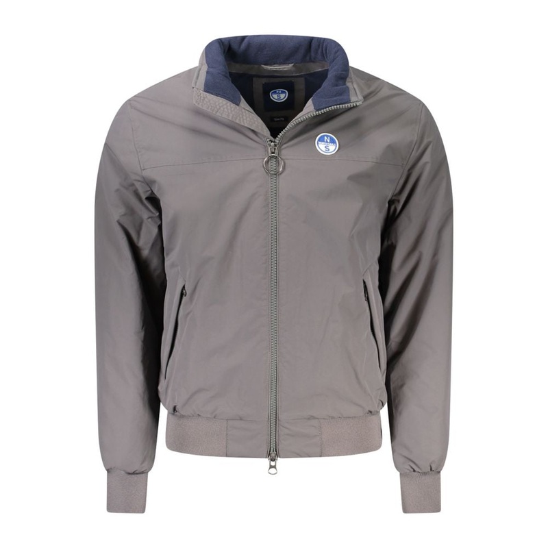 North Sails Brown Polyamide Men Jacket