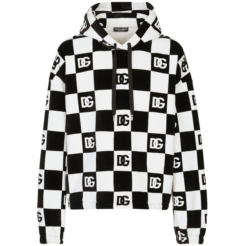 Dolce & Gabbana Black Cotton Sweater