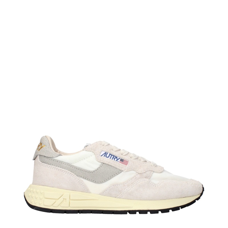 Autry Beige Fabric Low Tops|EU36/US6