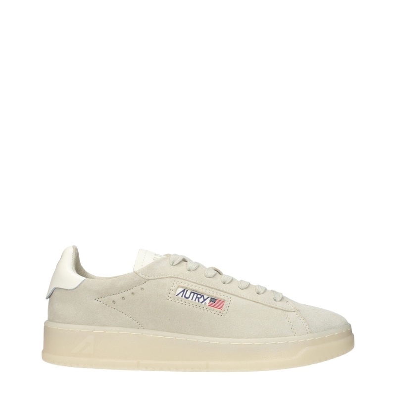 Autry Gray Leather Low Tops|EU41/US8