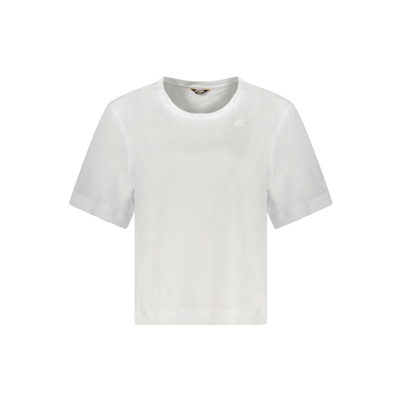 K-WAY White Cotton Women Top|L