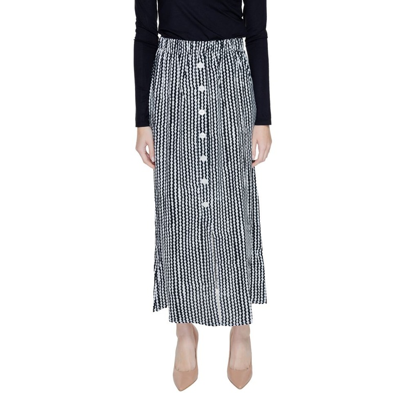 Only Black Viscose Skirt|IT36|XXS