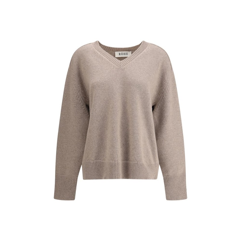Rohe V-neck Wool Jumper|34|IT36 | XS|IT38 | S
