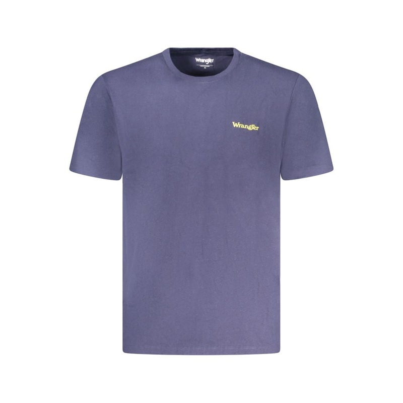 Wrangler Blue Cotton T-Shirt|S|M|L|XL|XXL