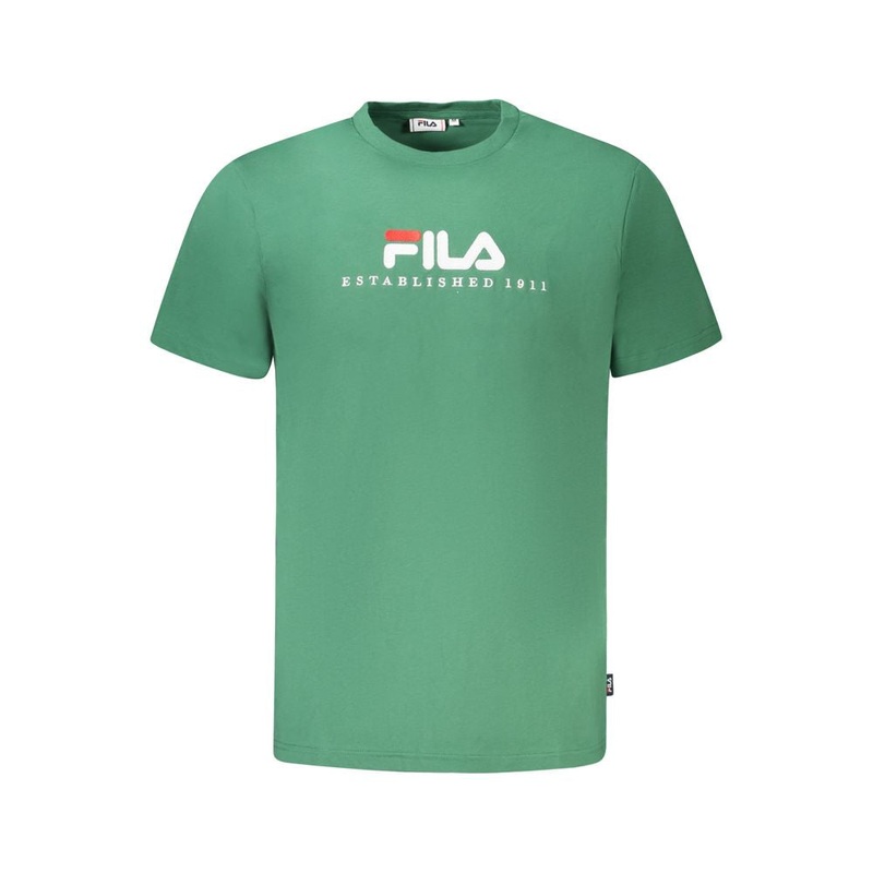 Fila Green Cotton T-Shirt|XL|S