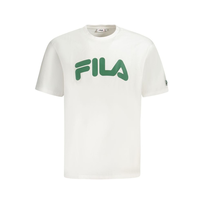 Fila White Cotton Men T-Shirt|S|XL|XXL