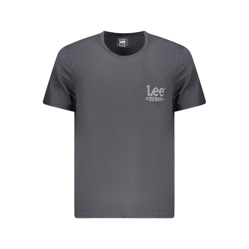 Lee Black Cotton Men T-Shirt|S|XXL|M