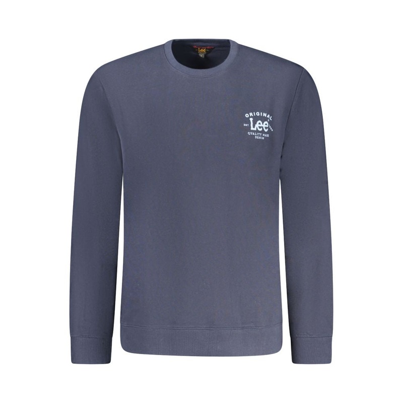Lee Blue Cotton Men Sweater|S|M|L|XL|XXL