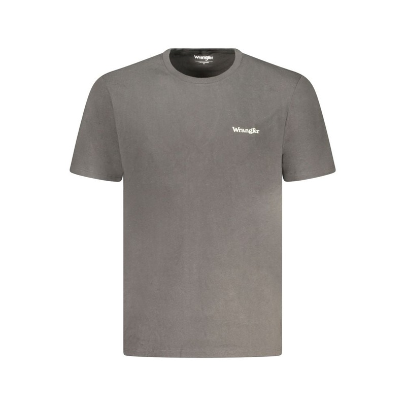 Wrangler Black Cotton T-Shirt|S|M