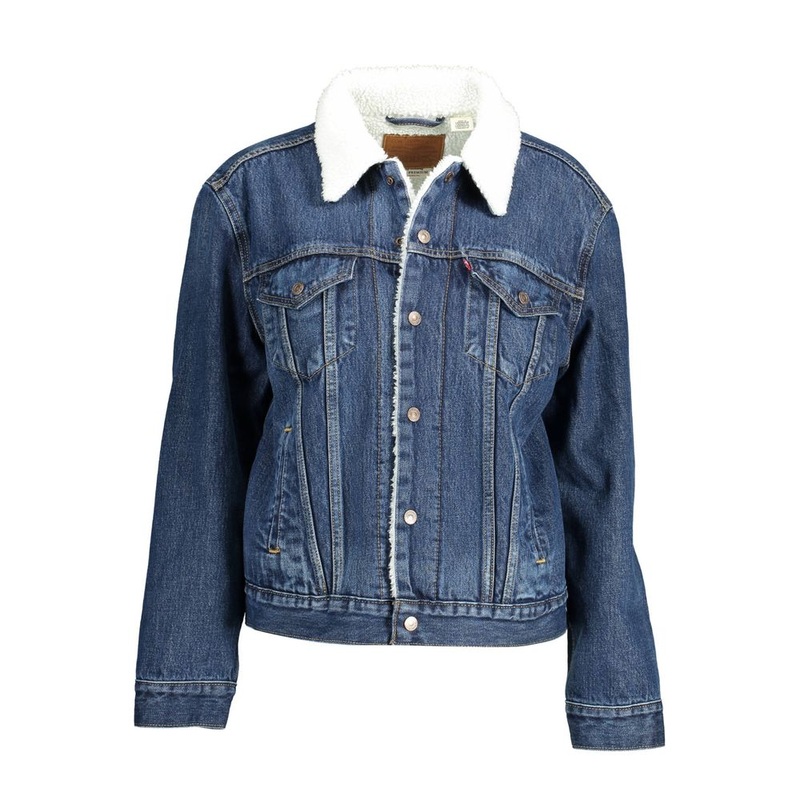 Levi’s Blue Cotton Women Jacket