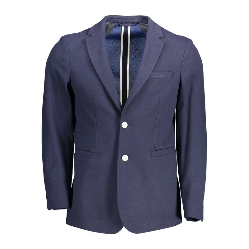 Gant Blue Cotton Men Jacket|IT48 | M|IT50 | L|IT54 | XXL|IT52 | XL