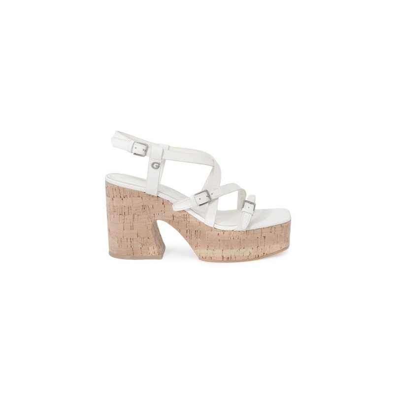 Guess Beige Leather High Heel|EU40/US10