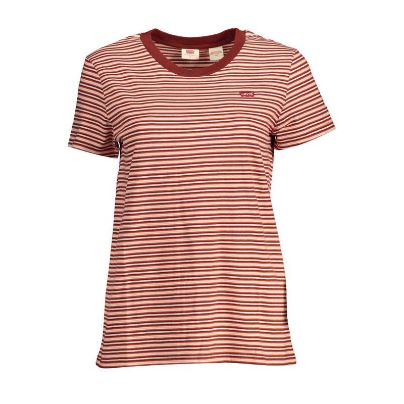 Levi’s Red Cotton Women T-Shirt