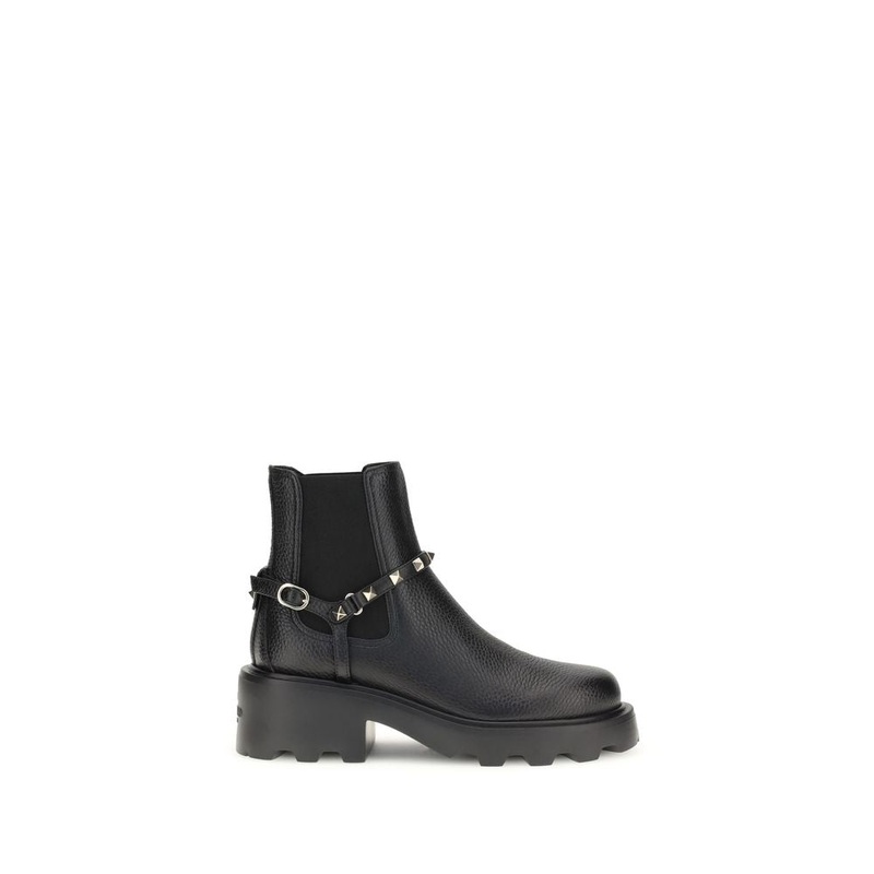 Valentino Garavani Leather Ankle Boots