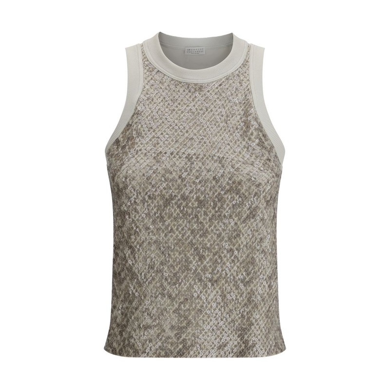 Brunello Cucinelli Sequins Top