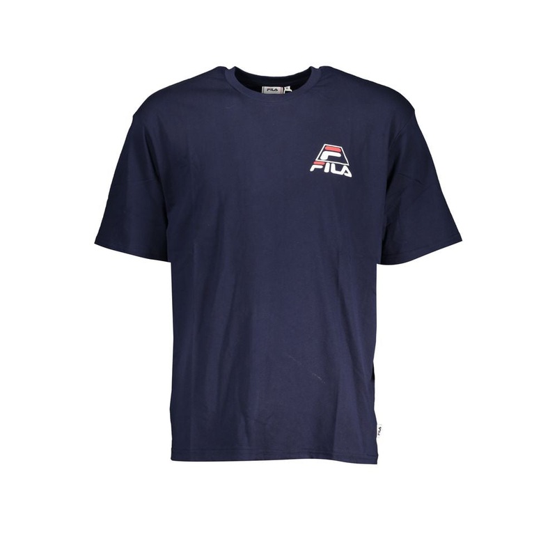 Fila Blue Cotton T-Shirt|S|L