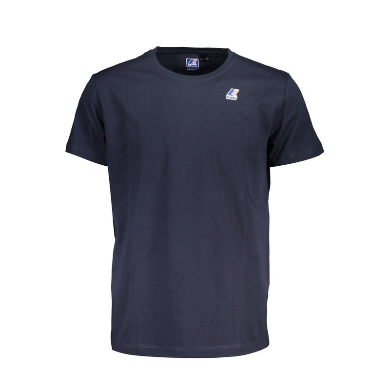 K-WAY Blue Cotton T-Shirt|S