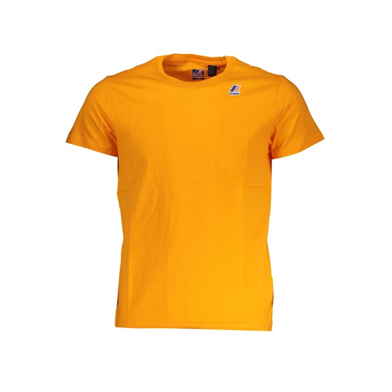 K-WAY Orange Cotton T-Shirt|S
