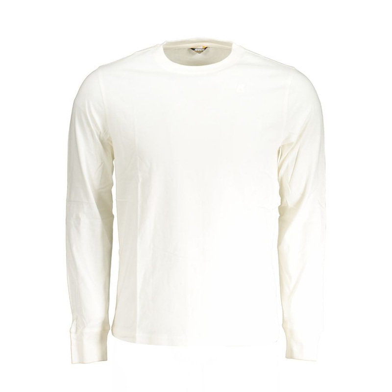 K-WAY White Cotton T-Shirt|XXL