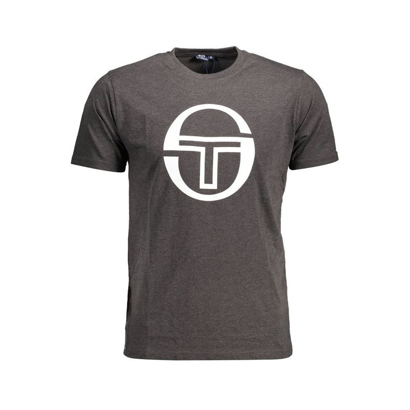 Sergio Tacchini Brown Cotton Men T-Shirt