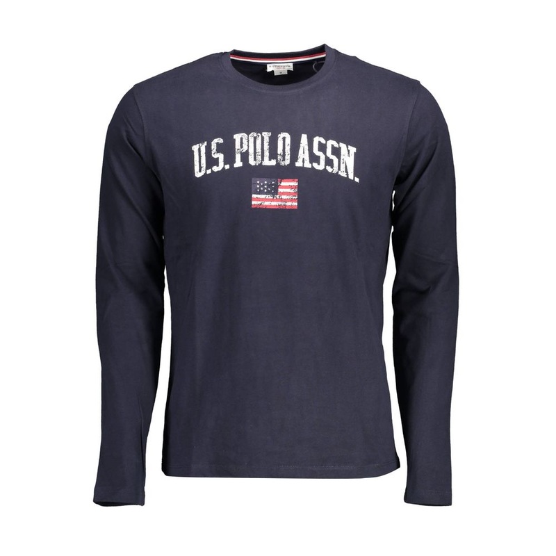 U.S. POLO ASSN. Blue Cotton T-Shirt