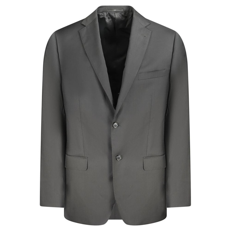 Valentino Black Wool Jacket|IT56 | 3XL