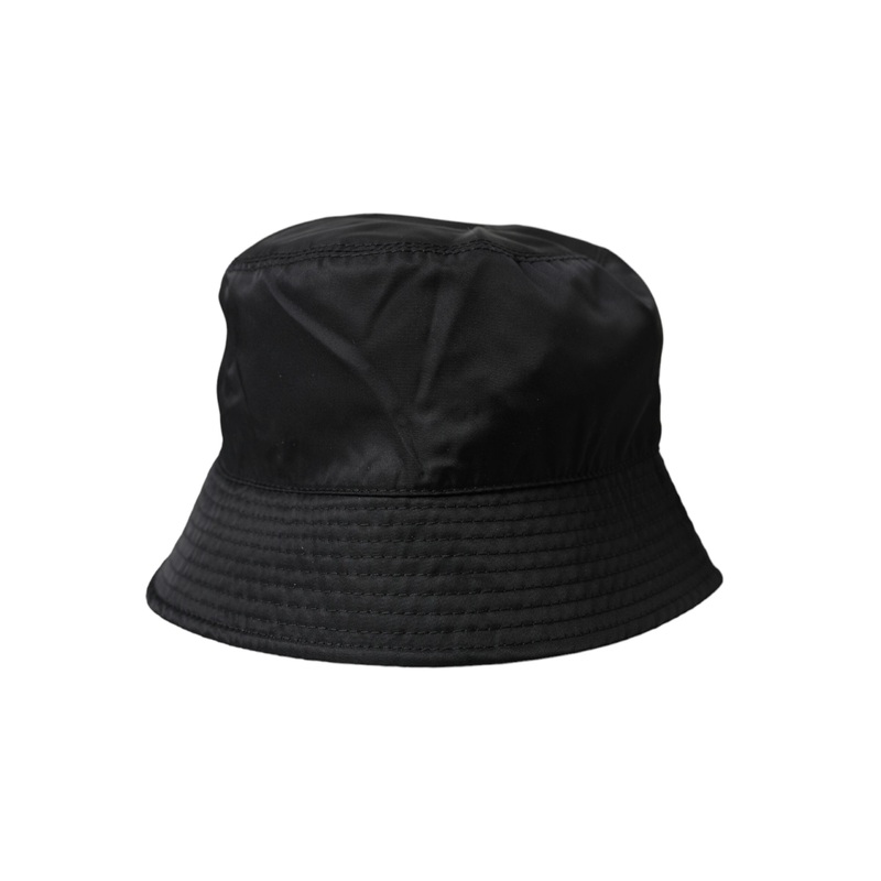 Dolce & Gabbana Black Wide Brim Cap Bucket Hat Men