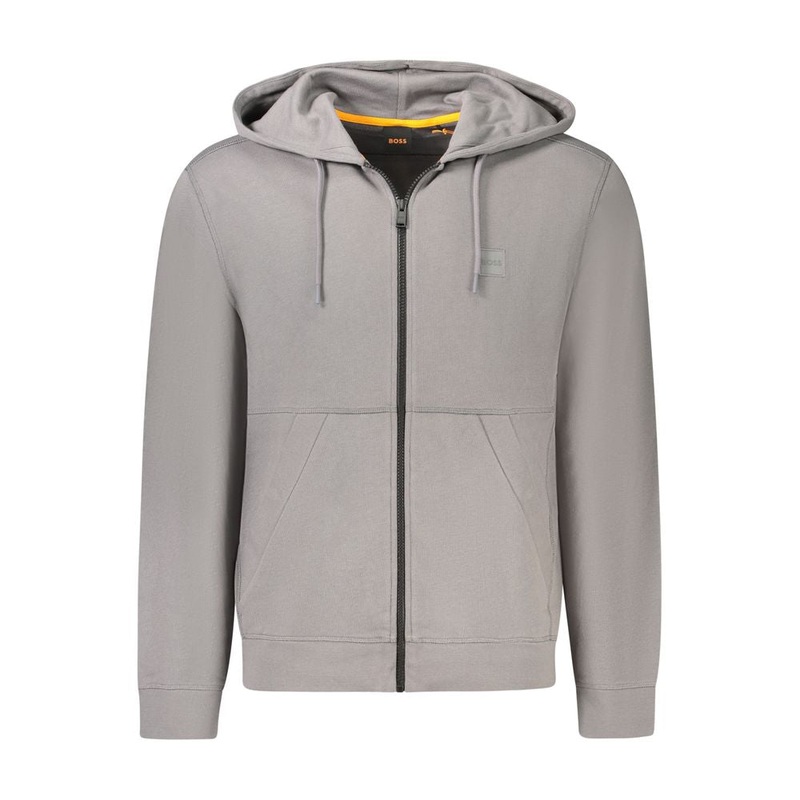 Hugo Boss Gray Cotton Sweater|XXL